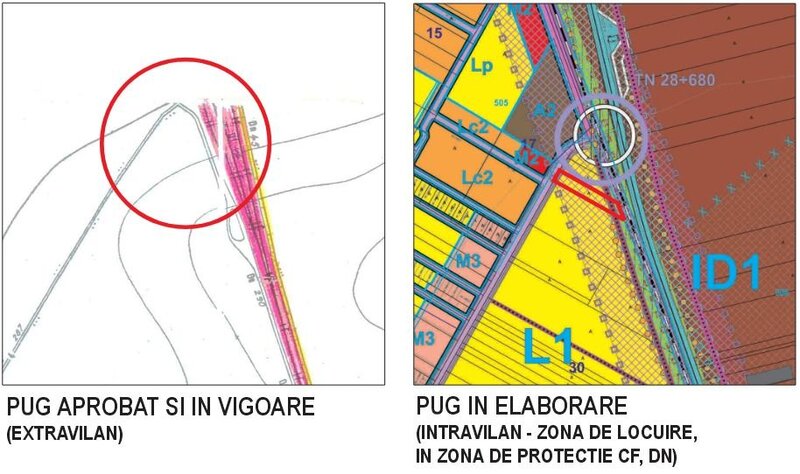 Centura Pantelimon, teren 2500 mp, D 20 ml, intravilan noul PUG.